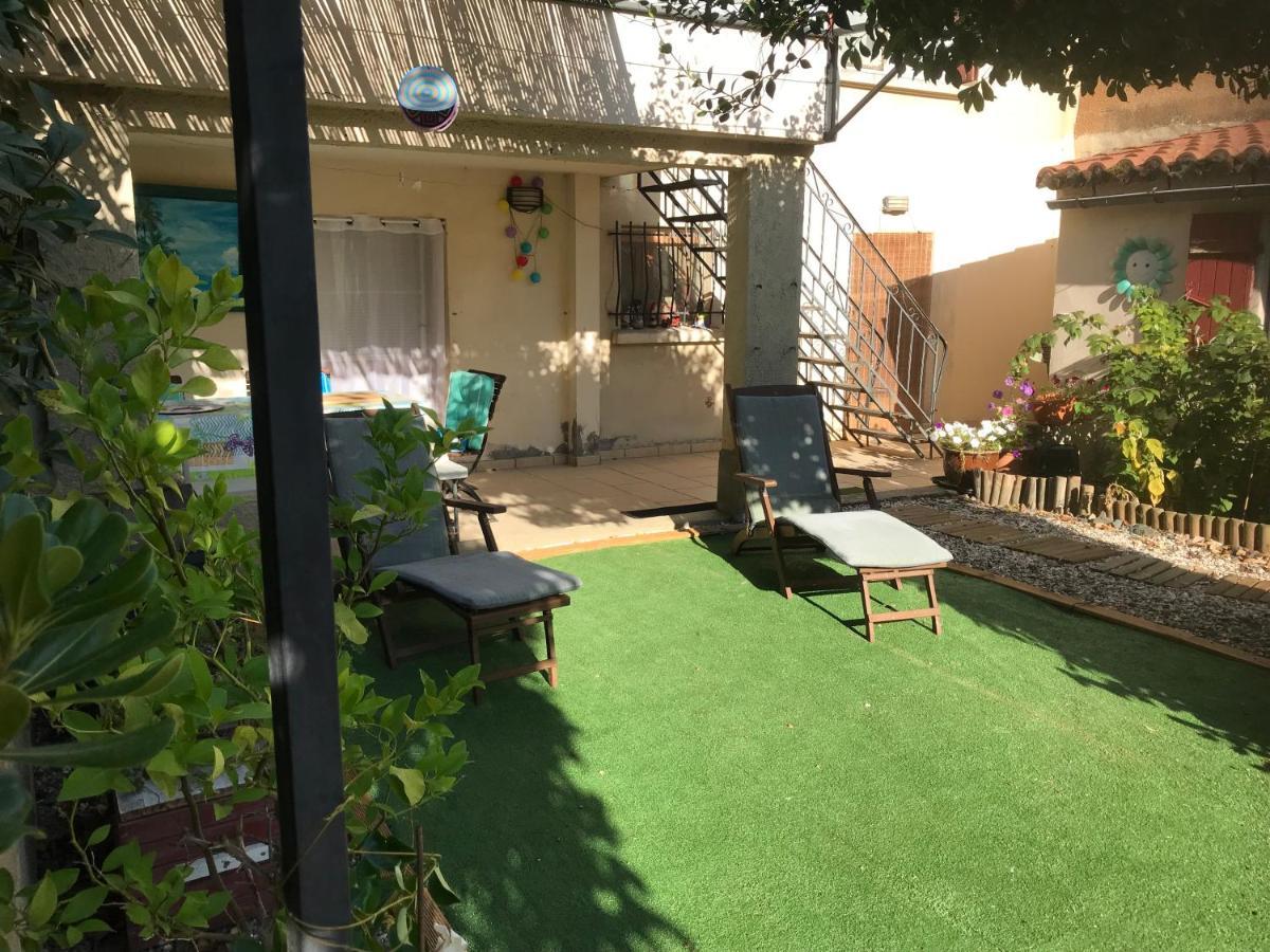 Chambre Et Salle De Bain Prive S'Ouvrant Sur Terrasse, Jardin Et Cuisine D'Ete 퀼랑 외부 사진