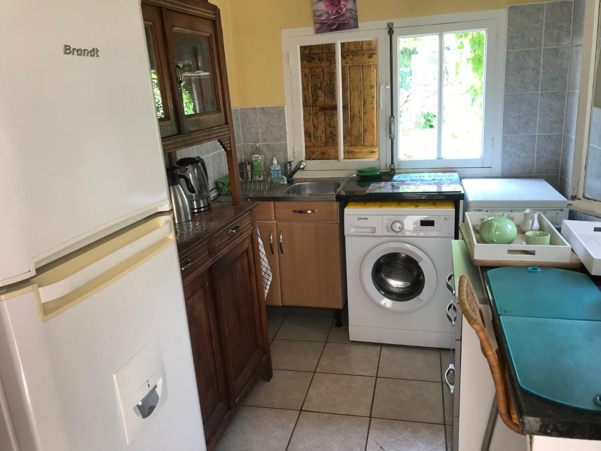 Chambre Et Salle De Bain Prive S'Ouvrant Sur Terrasse, Jardin Et Cuisine D'Ete 퀼랑 외부 사진